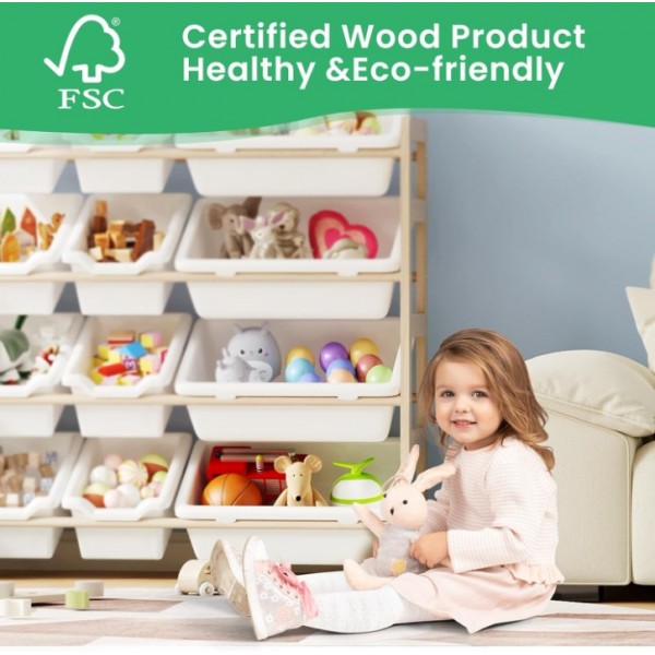 Toy Organizers Storage Bookshelf 3